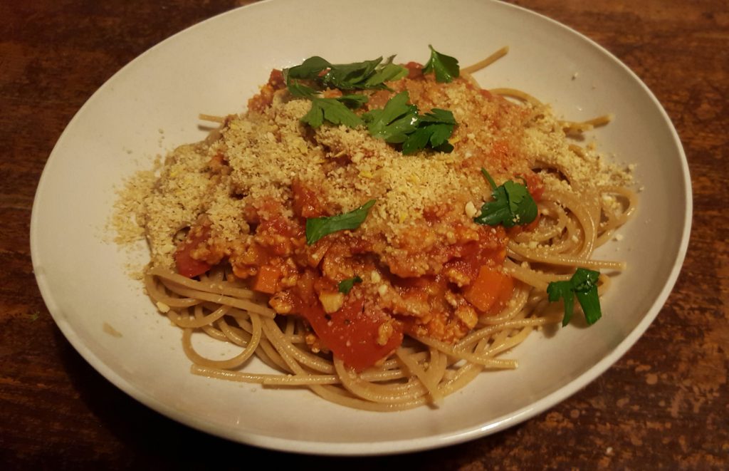  Kitchen  goldies Spaghetti Bolognese  vegan  MARYLYAN